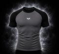 NOXRA Premium Compression Gym & Fitness Tişört FÜME