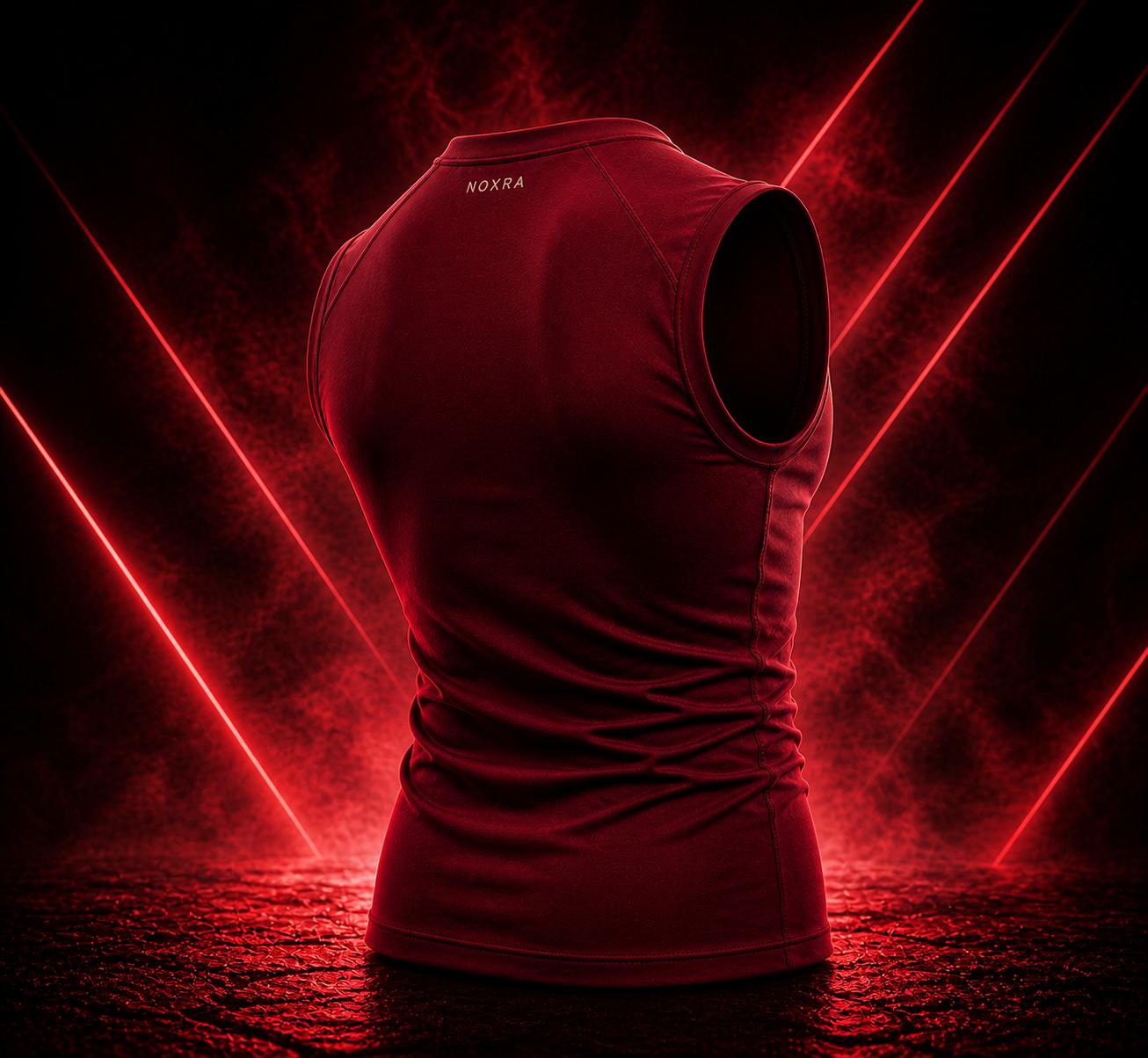Compression Slim Fit Spor Tişört BORDO